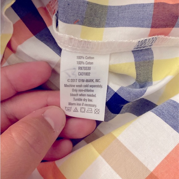 NWT Boys Crazy 8 Long Sleeve Button Down Size S 5/6 - Picture 6 of 6